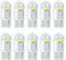 LncBoc Lampade W5W LED T10 194 168 1SMD COB 12V 6000K Bianco Super Luminoso per Luci Targa LED Auto Lampadina Luci LED Posizione Cortesia Interne Targa Lampade Confezione da 10