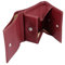 Petit Porte Monnaie Katana en Cuir grainé réf 953047 (11 coul. disp.) (Rouge foncé)