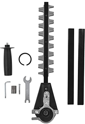 Restokki Heckenscheren-Halterungs-Kits Aufsatz 455 mm Schneller scharfer Schnitt Leichter Winkelschleifer für Heckenscheren-Zubehör