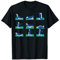Pinguin-Yoga-Posen, Meditationstraining, Geschenk für Mütter T-Shirt