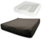 VALENTIA MEDICAL Cojín Antiescaras Silla de Ruedas Viscoelástica Inyectada – Tejido Supersuave Lavable Antideslizante + Funda Interior- Cojín Silla de Ruedas- Cojin Silla Oficina-Fabricado en España