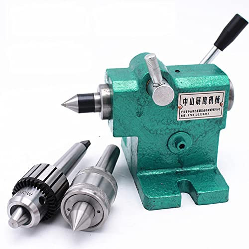 Jieotwice Drehmaschine Reitstock Montage Diy Einfache Schnelle Erweiterung Spindel Reitstock Spitze MT3 Kopf (E)