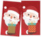 Outus 50 Stück Rubbelkarten Rubbel Aufkleber Weihnachten Party Rubbelkarten Festliche Rubbellos Karten Feiertag Verlosung Gewinn für Kinder Erwachsene Familien Weihnachten (Schnee)