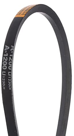 sourcing map A-1200 V-Belts Drive Belt 1200mm Inner 13mm Width 8mm Thickness Girth Rubber for Power Transmission