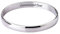 MILAKOO Edelstahl Armreif Damen Silber Oval Armband 8mm Frauen Stainless Steel Bracelet mit Gravuren