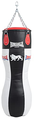 Lonsdale Unisex-Adult TACKLEY Equipment, Black/White/Red, 120cm