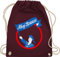 Turnbeutel Rucksack - Karneval & Fasching - Taschen - Ahoj Brause Kostüm Ahoj-Brause Verkleidung - Unisize - Bordeauxrot - ahoi brausepulver tasche für wurfmaterial wurftasche carneval backpack