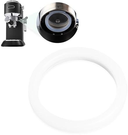 Junta de silicona para DeLonghi EC680/EC685/EC785/EC885/EC850/EC860, Junta Cafetera Italiana Accesorio de Café, Grupo de Preparación Junta de Cabeza de Preparación