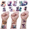 Katze Tattoo Kinder, Mädchen Cat Temporäre Tattoos, 10 Blätter Katzen Tattoo Sticker, Cute Katzen Sticker Hautfreundlich Tattoo