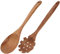 MAGICLULU Small Wooden Mein Spoon Non Stick Kitchen Utensils Set Serving Spoon Ergonomic Design