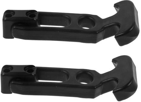 OSALADI Loquets de Tirage Flexibles pour Capot de Voiture 2 Pièces Loquets à Poignée en T Loquet en Caoutchouc pour Boîte à Outils