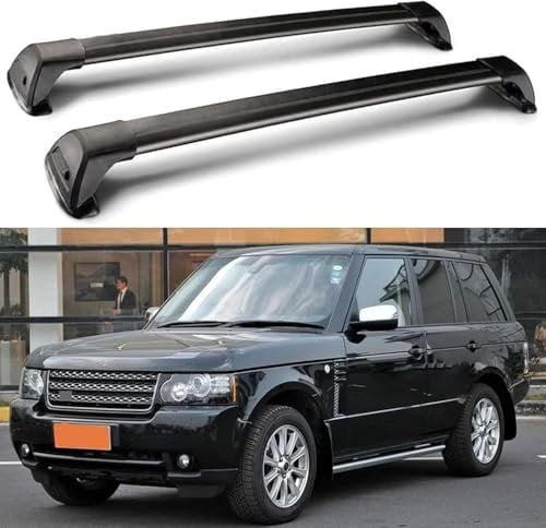 DachträGer RelingträGer für Land Rover Range Rover III (L322) 2002-2010 2011 2012, Autodachträger Querstangen aus Aluminium für Fahrradträger, Dachboxen, Skihalter.
