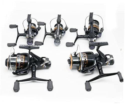 Toddmomy Angelrad Aus Aluminiumlegierung Lückenloses Radfischdrahtrad Für Außenbereich Mit Austauschbaren Kipphebeln Einfach Zu Bedienen Und Robust