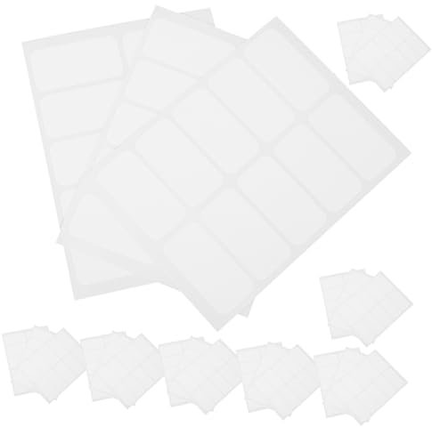 KALLORY120 StüCk Namensaufkleber Kinder Namensschilder FüR Kleidung Waschbare Kleidungsetiketten Kleidung Schulkleidung Beschriften FüR Uniformen BettwäSche RucksäCke (30X15mm)