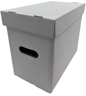 Trojan Packaging Comic Book Box Cardboard Storage Box! Holds 150-175 Comics (6)