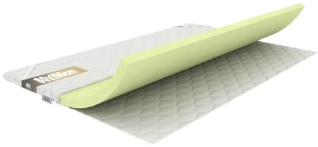 REM-Sen Memoryfoam Matratzentopper 80x190, 6cm H2 Weich Matratzenauflage | Luxus-Topper aus weichem Memoryschaum mit dreilagiger Membranhülle. Ideal für Bett & Sofa, Öko-Tex-zertifizierter Komfort