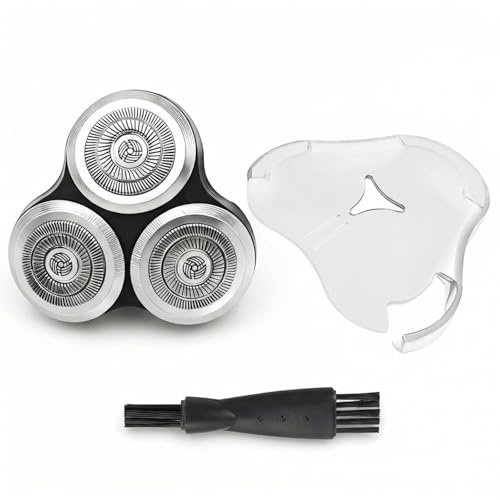 IUSOT Ersatzscherkopf für Philips Series 9000, SH90 SH91 Ersatzklingen Set | Kompatibel mit S9000 Prestige, SensoTouch 3D, sanfte Rasur ohne Ziehen, inkl. Reinigungsbürste, 3er Pack