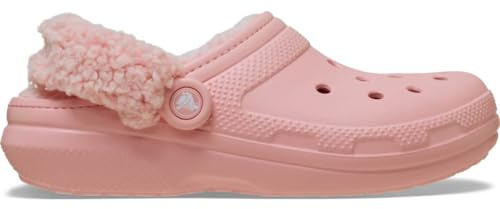 Crocs Classic Fleece Lined Clog Powder Pink Size 3 UK Men/ 4 UK Women