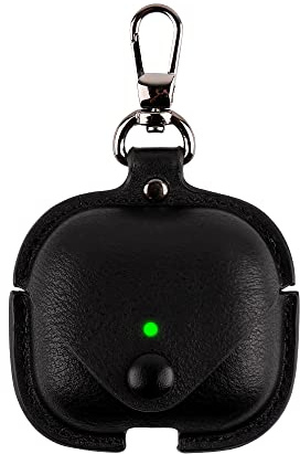 CasurvivePro Custodie per Cuffie per Redmi Buds 4 Pro/Redmi Buds 5 Pro, Cover in Pelle PU da Lavoro con Caricatore a Moschettone