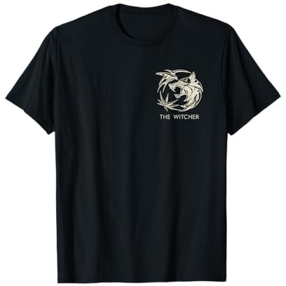 The Witcher Bones Crest Front Back Officiellement licencie T-Shirt