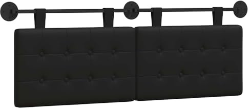 vidaXL Hängendes Kopfteil Kunstleder, Elegantes, modernes Kopfteil, stylische Wandmontage, Flexibles Design, platzsparend, gemütliche Rückenlehne