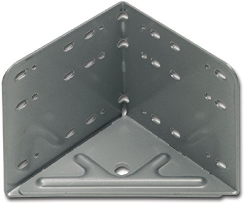 Bettwinkel STANDARD, 115 x 133 x 115 mm, Stahl silbergrau