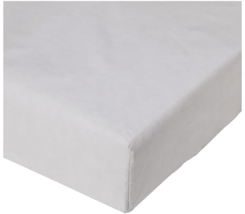 Sleepdown Extra Deep Fitted Sheet Poly Cotton, Grey, King