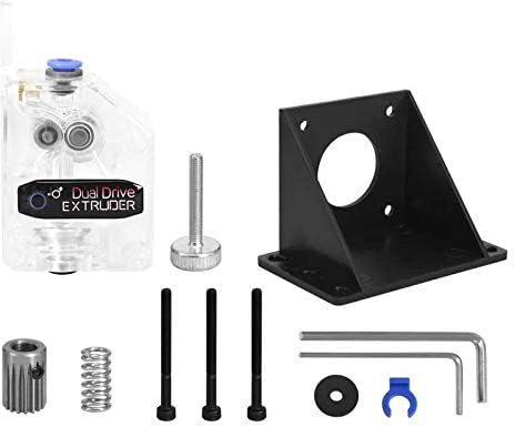 Dual Drive Extruder Linke Hand Kompatibel mit Upgrade DDB Extruder auf Ender 3 Pro Ender 5 Pro CR10S Pro, AC Mega S, Prusa I3 DIY 3D Drucker (Linkshänder