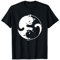 Yin Yang Katze Geschenk für Cat Lover Yoga Katze T-Shirt