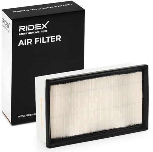 RIDEX 8A0668 Luftfilter mit Vorfilter Kompatibel mit PEUGEOT 3008 SUV M 308 SW II 5008 0U, 0E, OPEL GRANDLAND X A18 Vivaro C Kastenwagen K0