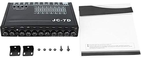 processore audio auto + Equalizzatore per Auto, Restauro o a 7 Bande per Auto Controllo o Equalizzatore Digitale IA-10