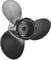 Luxuypon Außenbord-Propeller für Suzuki 20-30 PS, 3-Blatt, 10-Zahn, 26,4 cm, Schwarz, R, 30 PS, Heckspiegelmontage, Benzin, 2-Takt, 4-Takt, Manuell, Außenbordmotor, Propeller