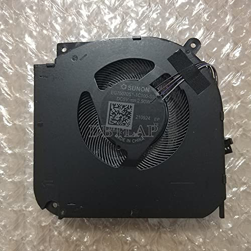 DBTLAP CPU-Lüfter für SUNON EG75070S1-1C100-S9A THER7GK5M6-1411 GK5MP6O XPG Xenia 15 5V 2.5W Lüfter
