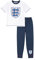 England F.C Kids Pyjamas PJs, World Cup 2022 Pjs, Official England Football Merchandise (4-5 Years) White