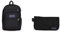 JANSPORT Big Student Backpack, 43 cm, 34 L, Black (Black)+Medium Accessory Pouch, 22 cm, 0.8 L, Black (Black)