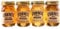 O'Donnell Moonshine Geschenkset Mini - 4x Kleine Liköre als Geschenkidee (Made in Berlin) - Natürliche Zutaten - Premium Schnaps Probierset Harte Nuss, Toffee, Macadamia, Bratapfel - vegan (Winter)