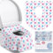 YIHATA 20 Stück Einweg Toilettenauflage Toilette Auflage Toiletten Sitzbezug für Kinder und Erwachsene Universal Töpfchentraining Toilette Töpfchentraining Liners Reisezubehör, einzeln verpackt