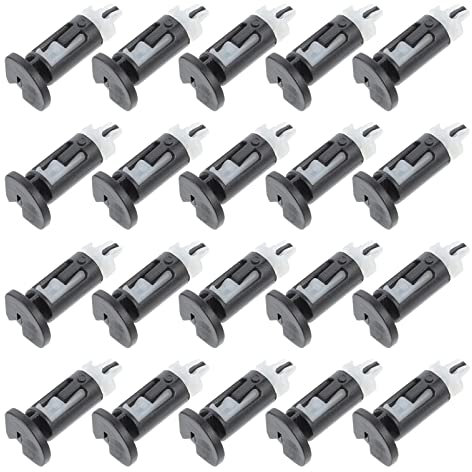 KOMBIUDA 40pcs Sturdy Cpu Cooling Fan Bracket Mounting Clip Heatsink Fan Stand for Computer Part