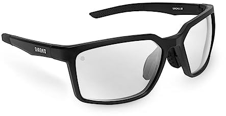 SIROKO Gafas fotocromáticas premium ciclismo X1 Photochromic Belgium Negro