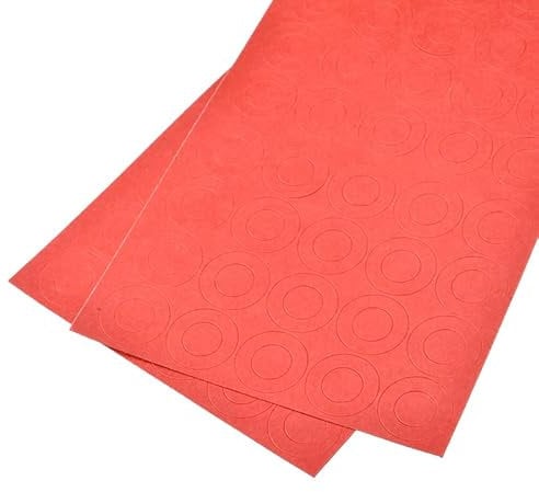 200pcs Li-ion Battery Insulation Gasket Insulator Ring for 18650 Battery Pack Insulating Glue Patch Electrode Insulated Pads Paper Gasket