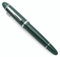 JINHAO X159 Resin Fountain Pen with Ink Converter (Fine Nib, Silvery Clip-Dark Green)
