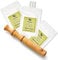 Aromatherapie-Inhalator für ätherisches Öl, Raucherentwöhnung, persönlicher Diffusor aus Holz für ätherische Öle, mit 3 leeren Baumwolldochten