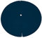 FORTISLINE Pole Dance Matte Dunkelblau Schutzmatte Sturzmatte Tanzmatte 2-teilig Training Ø 120 x 10cm Fitnessstange rutschfest platzsparend Trainingsschutz Lifestyle Poledance