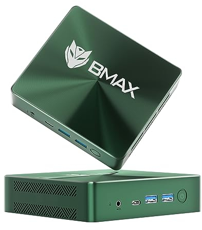 BMAX B6 Plus Mini PC 12 Go RAM 512 Go NVME SSD Intel i3-1000NG4 (jusqu'à 3,2 GHz), Mini Ordinateur de Bureau LPDDR4, WiFi 5, BT4.2, Double HDMI, Fonctions complètes Type-Cx1, Triple Affichage