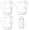 3pcs Baby Bottle Handles for Philips Avent Natural Baby Bottles 9oz, Silicone Easy Grip Baby Bottle Handles Replacements Bottle Holder Accessories for Philips Avent