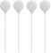 Cake Tester for Baking, 4 Packs Cake Testers for Baking Doneness and Reusable Cake Testing Stick 7.9 in Stainless Steel Skewer Omesata
