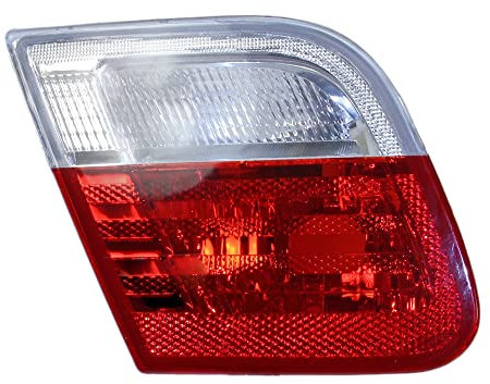 ATEC Germany 1x Heckleuchte links innen rot/weiß ohne Lampenträger Kompatibel mit BMW 3er Cabriolet (E46), 3er Coupe (E46)
