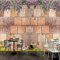 XLMING Mur De Briques Roses Papier Peint 3D Intissé Salon Canapé Chambre À Coucher Salle Manger Intérieure Murale-400cm×280cm