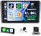 SIXTOP [4G+64G] Android 13 autoradio pour Audi A3 S3 RS3 8P 8V 2008-2012 avec Carplay Android Auto,9 écran Tactile Radio avec Bluetooth EQ GPS WiFi FM/RDS MirrorLink Split Screen+caméra arrière