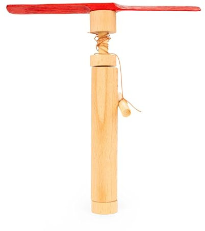 Kikkerland Huckleberry Pull Hubschrauber